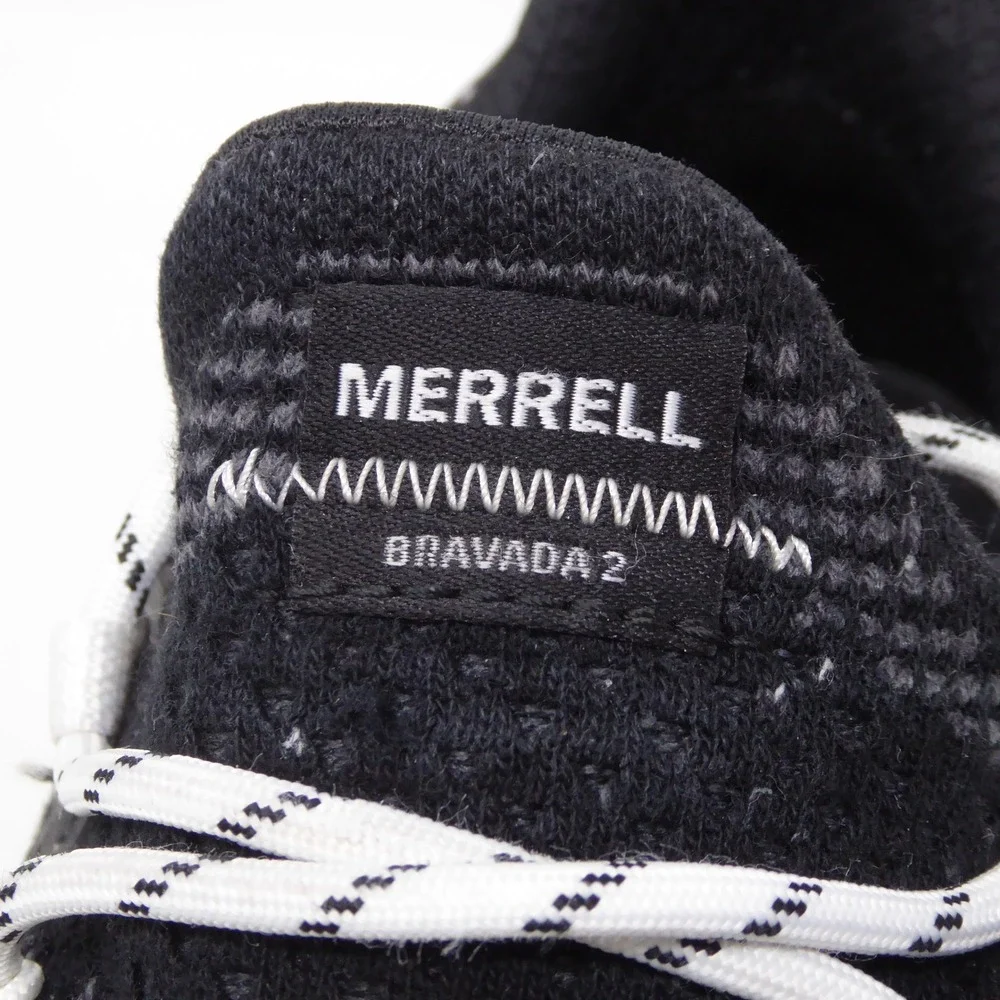 Merrell Womens Bravada 2 Hiking Shoes Black White J036604 Size 7